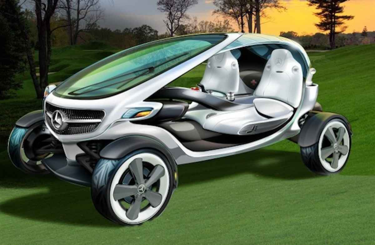 Mercedes Benz unveils prototype golf cart