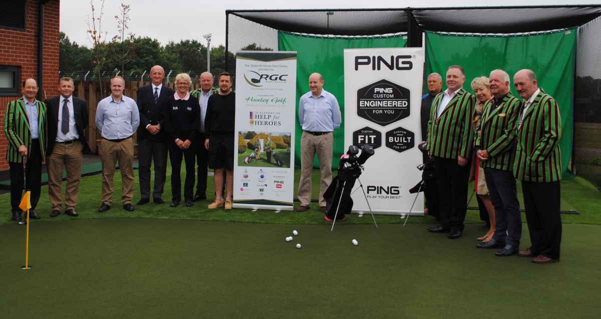 Huxley Golf helps heroes with new practice facility