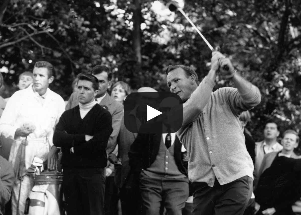 WATCH: Secret to Arnold Palmer's swing