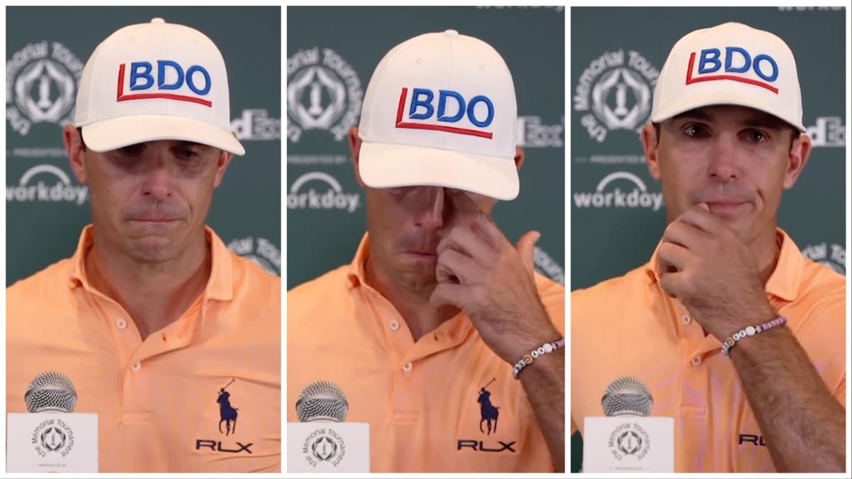 Billy Horschel reduced to tears after shooting 84 at Memorial: "It sucked today"