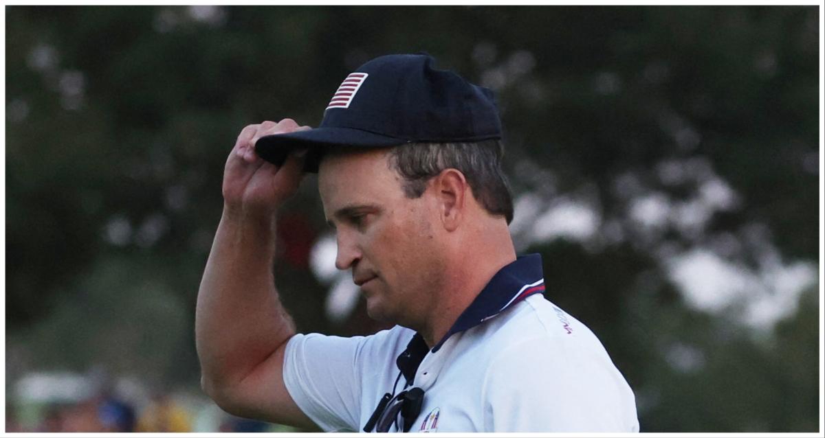 Zach Johnson makes stunning (!) admission after Team USA's Ryder Cup defeat