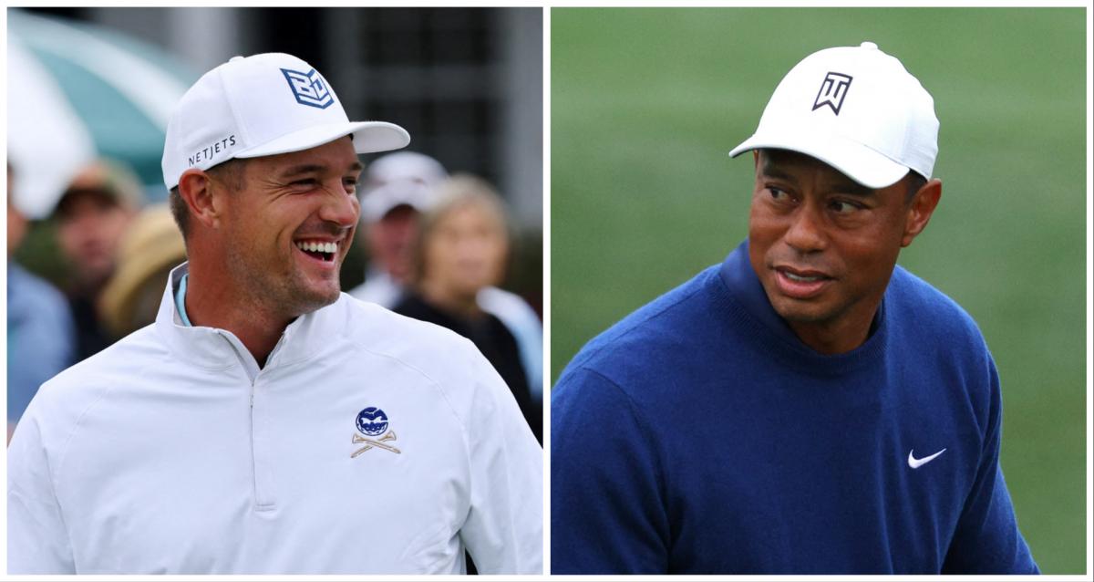 Report: Tiger Woods, Bryson DeChambeau in Masters practice round mix-up!