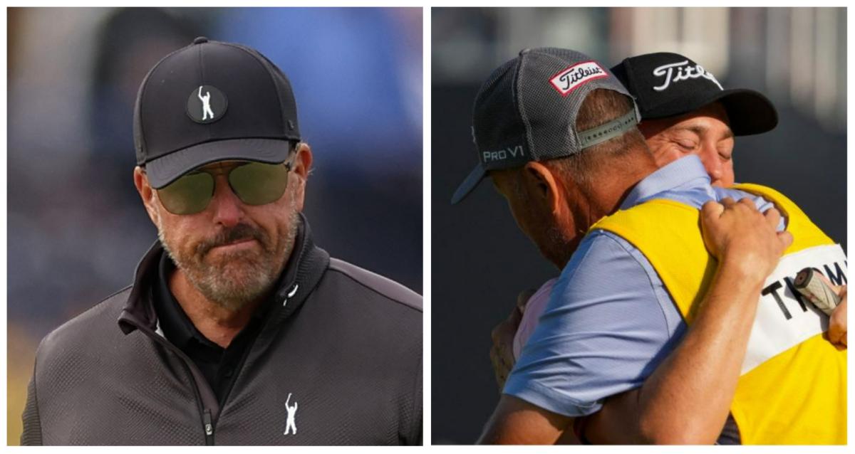 Justin Thomas' caddie Bones just dropped a great Phil Mickelson story!