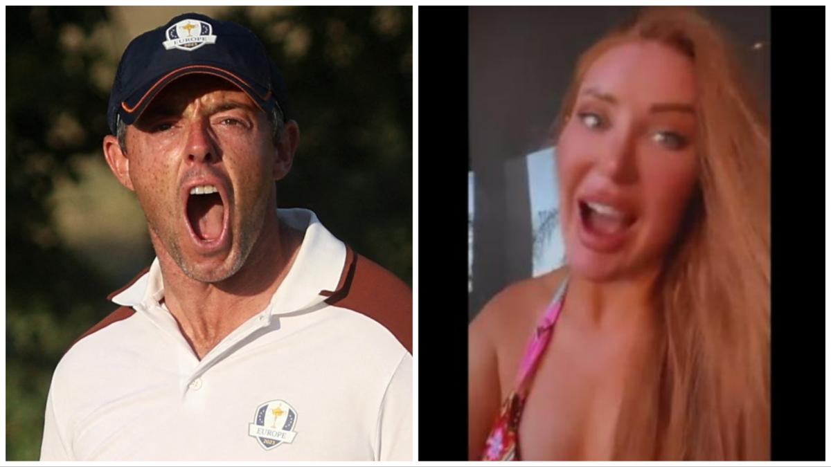 LIV Golf WAG &quot;would absolutely love to watch Rory McIlroy get punched in face&quot;