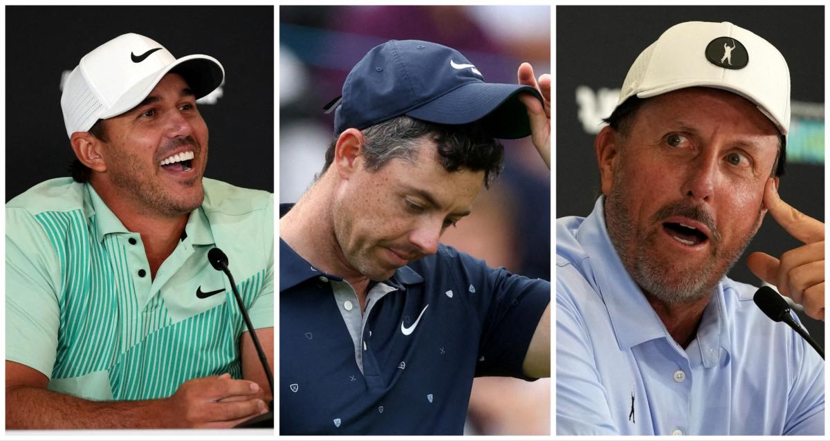 Brooks Koepka, Phil Mickelson from the top rope after shock LIV-PGA merger!