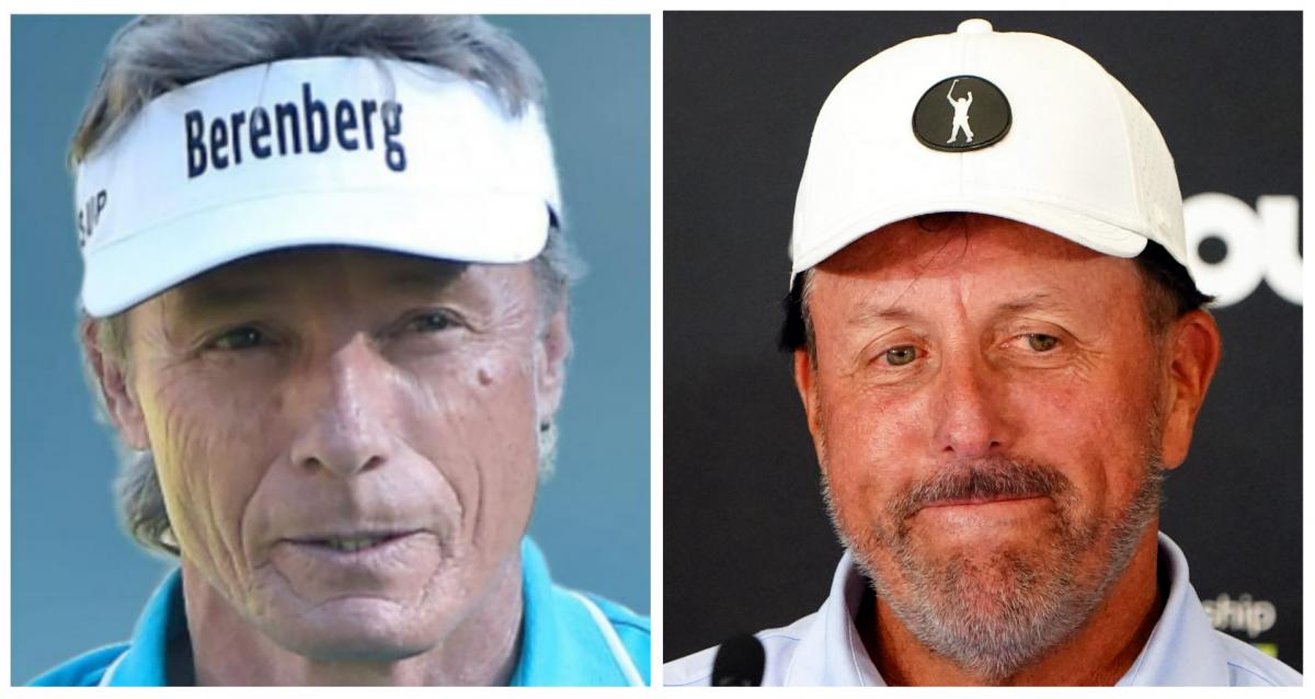 Bernhard Langer on LIV's Phil Mickelson? "I'm NOT going to comment on that!"