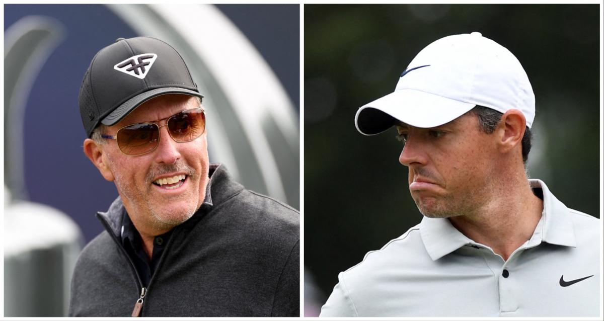 Rory McIlroy with absolutely SAVAGE (!) dig at Phil Mickelson over his gambling!