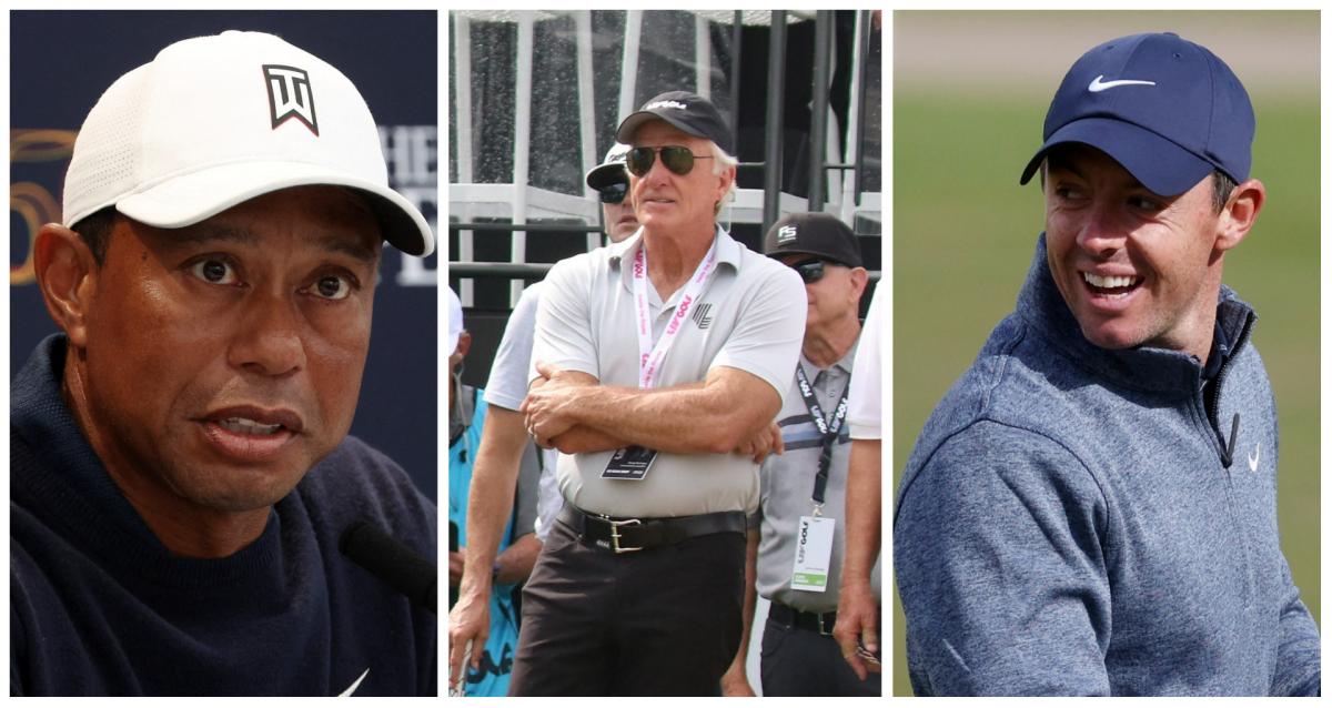 Greg Norman to "childish" Rory and Tiger: "I know what you're trying to do!"