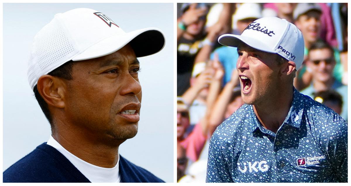 "Get in the damn cart!" Zalatoris wants to see Tiger Woods playing at 50