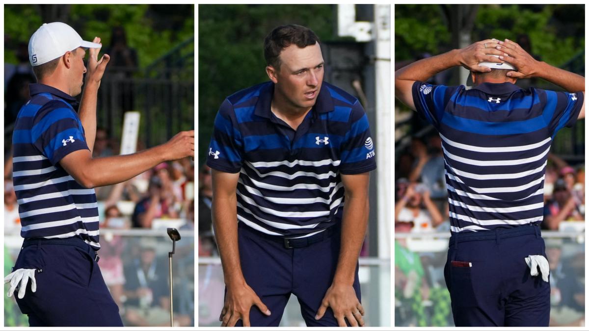 Jordan Spieth reacts to putt that cost him more than $1m (!) "I don't know how"