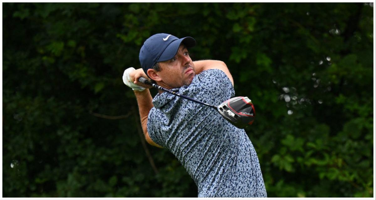 Rory McIlroy cracks joke about his driving after fast start to BMW Championship