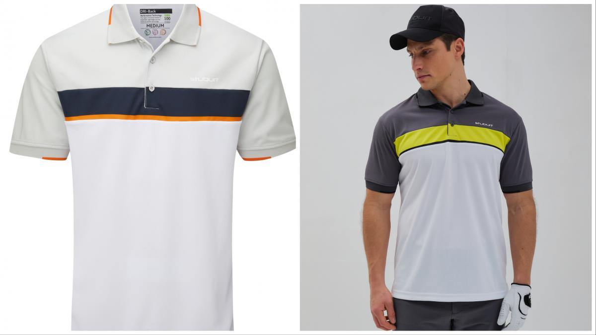 New Look short sleeve polo in white