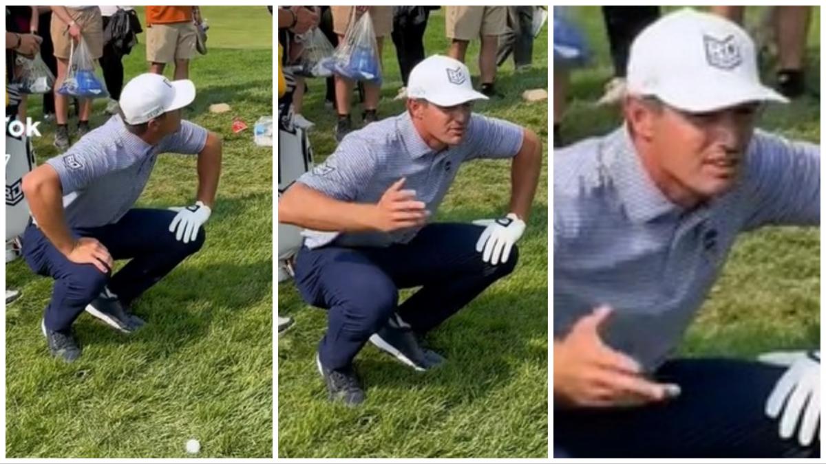 Bryson DeChambeau tells fan to "STFU" after outrageous one-liner from ropes
