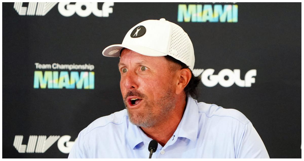 Phil Mickelson gets round of applause at LIV Golf Miami presser... but why?