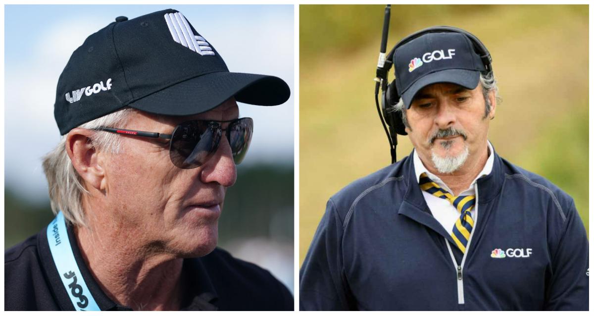 David Feherty called out for 'embarrassing' Norman claim during LIV broadcast