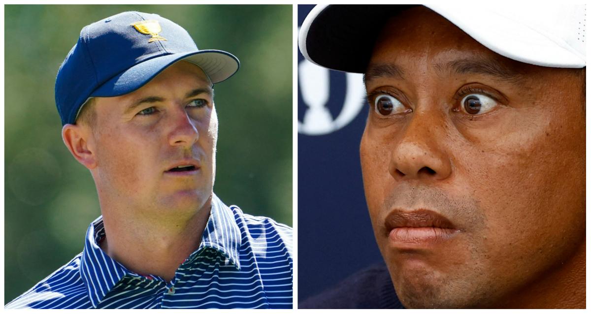 "Go get that, dad!" Jordan Spieth will take on Tiger Woods (we hope) at PNC