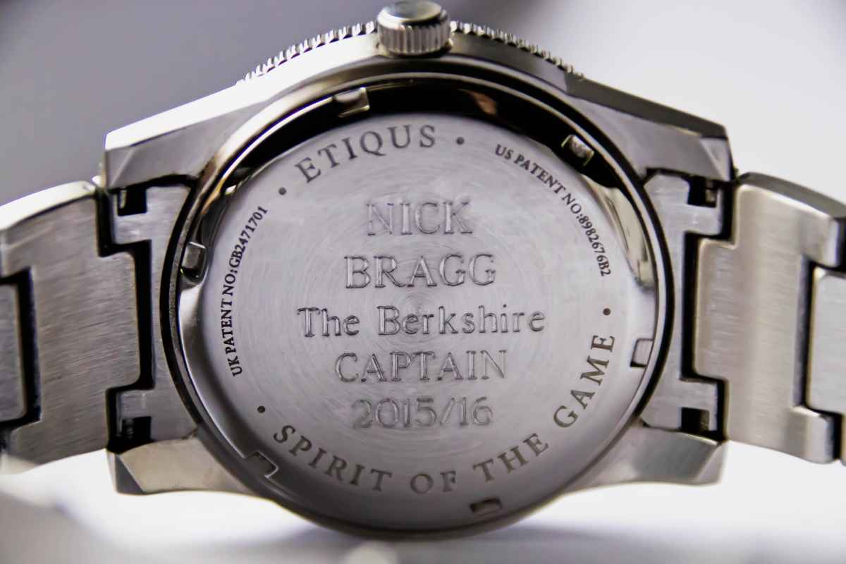 Etiqus watches pay homage to club captains with free engravings