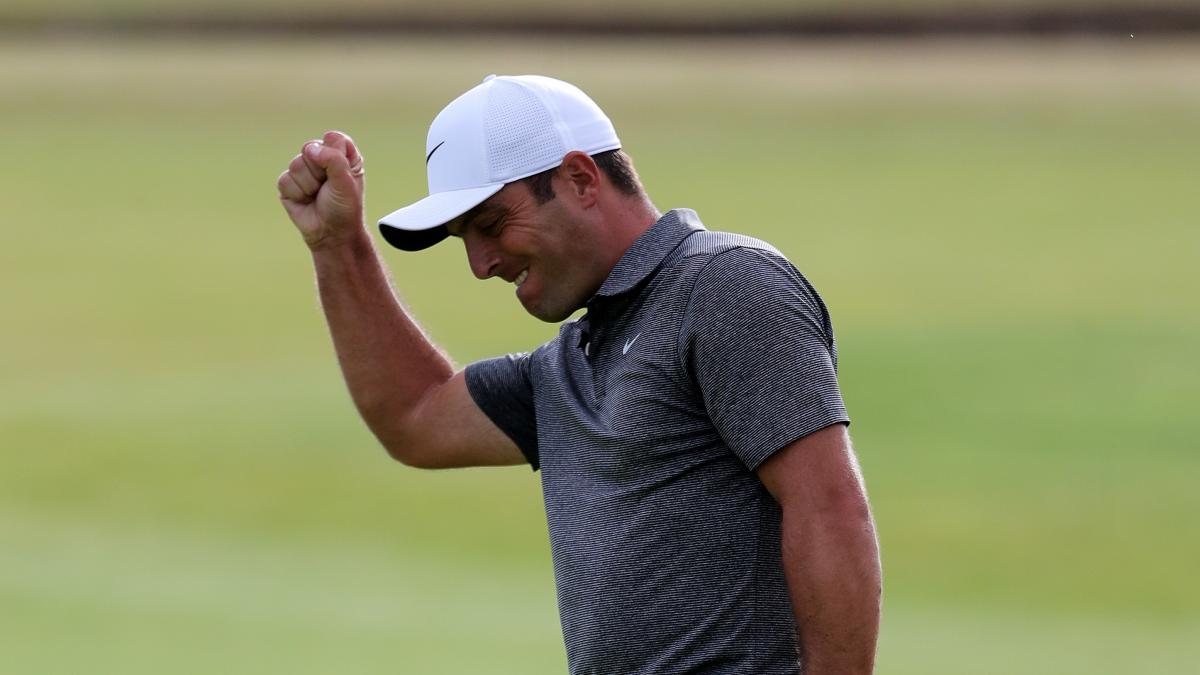 Francesco Molinari shares lead in Abu Dhabi as host of LIV Golf players miss cut