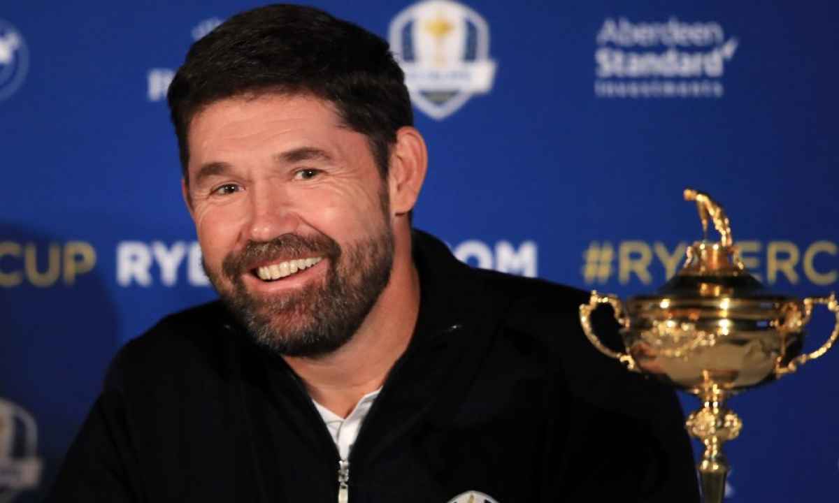 Padraig Harrington: "Come Sunday I will be picking my Ryder Cup side"