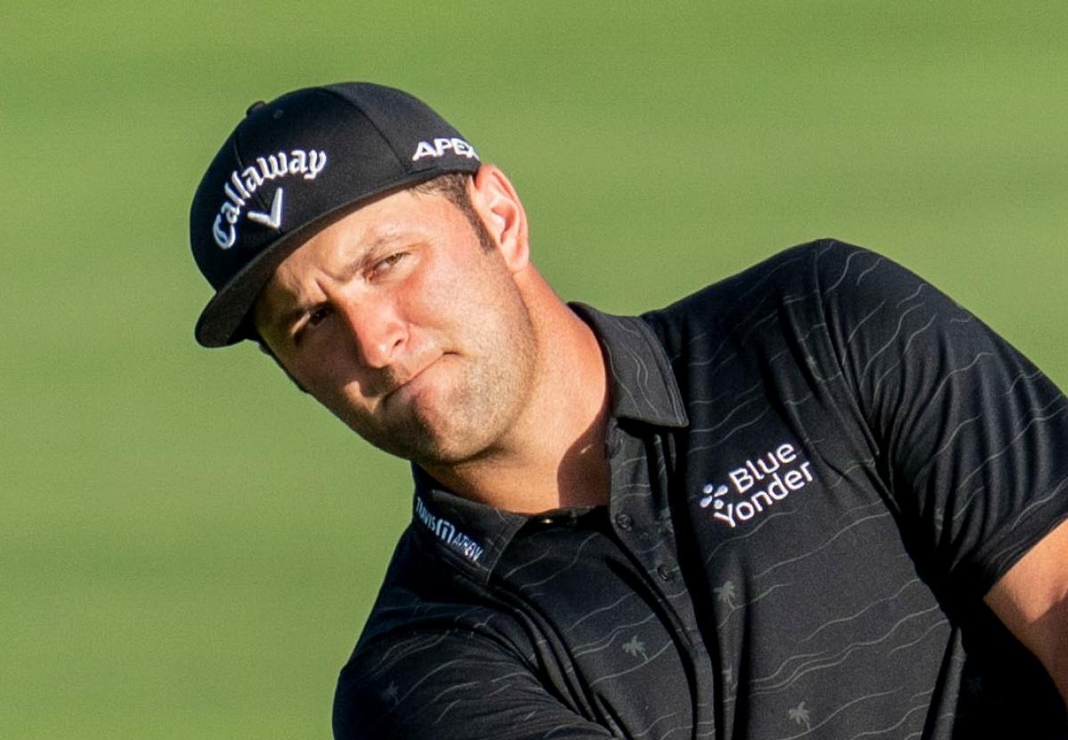 Social media reacts to Jon Rahm getting ANGRY at the Tournament of Champions!