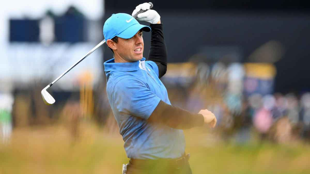 WATCH: Rory McIlroy ends day one of The Open with triple bogey