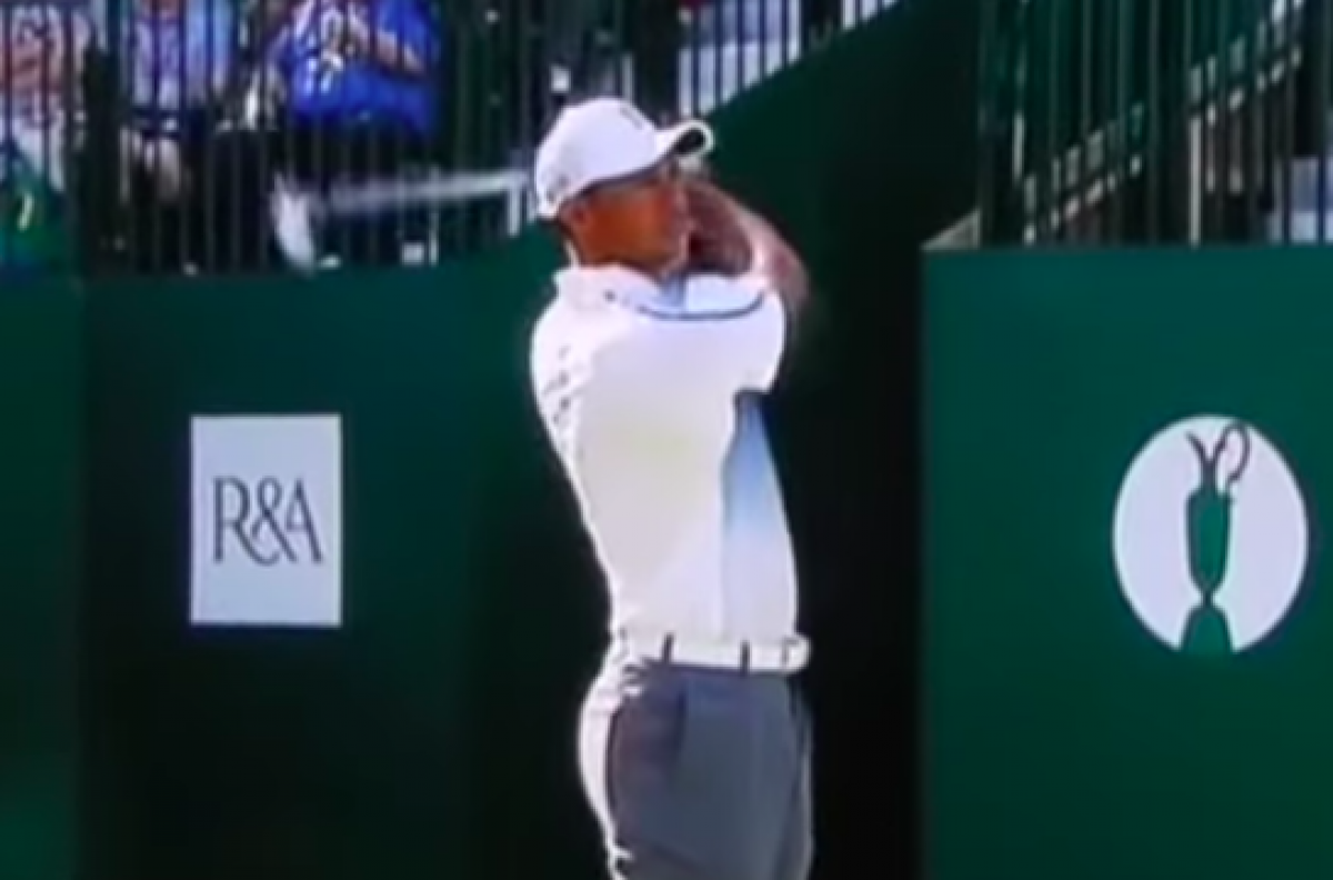WATCH Can Tiger Woods reproduce his EPIC BALL FLIGHT at 2022 Open Championship? GolfMagic