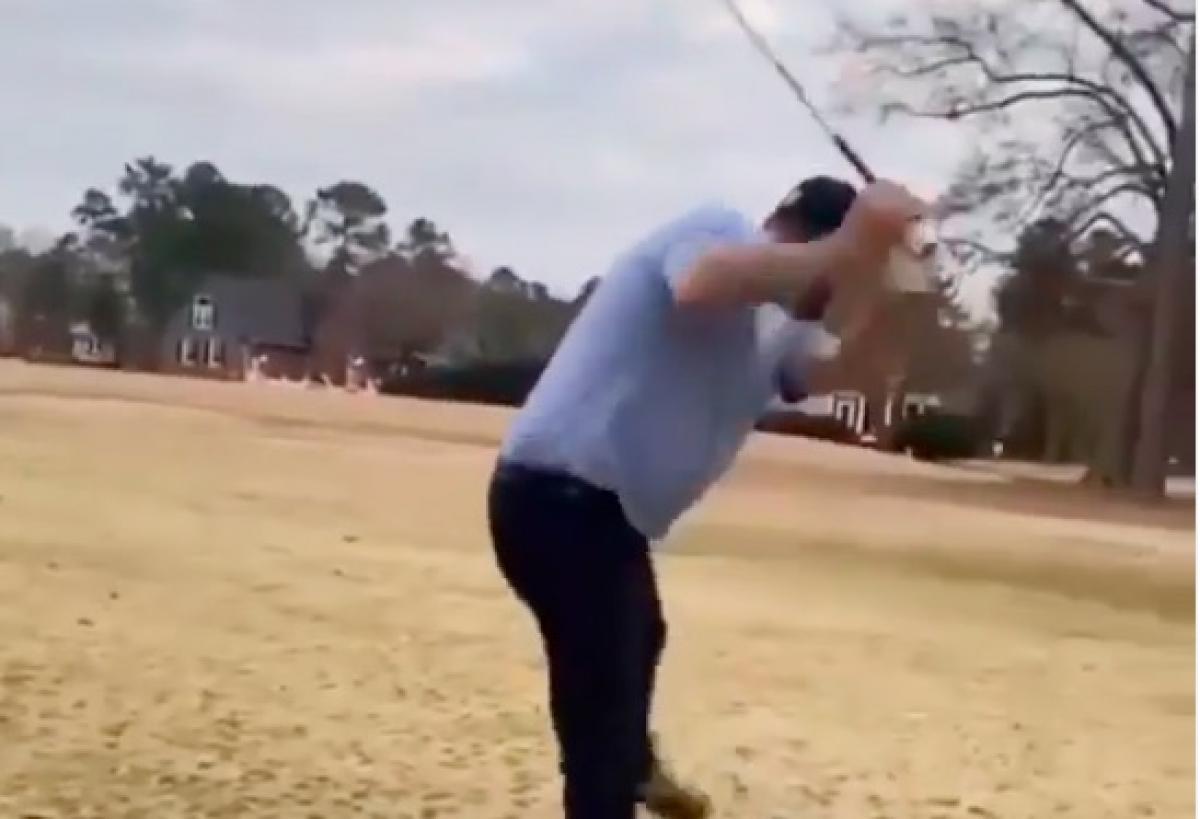 WATCH: Is this the BIGGEST club throw you have ever seen?