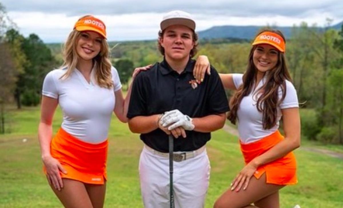 John Daly&#039;s son signs promotional deal with Hooters!
