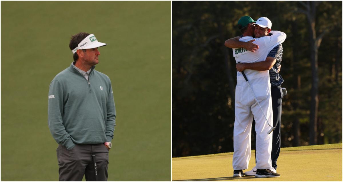 Bubba Watson on former caddie Ted Scott: "I guess he's happy he left"