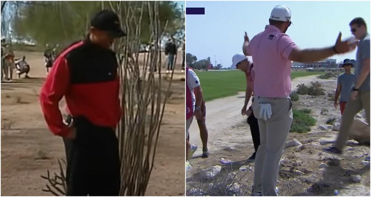 DP World Tour pro uses golf rule Tiger Woods made famous back in 1999