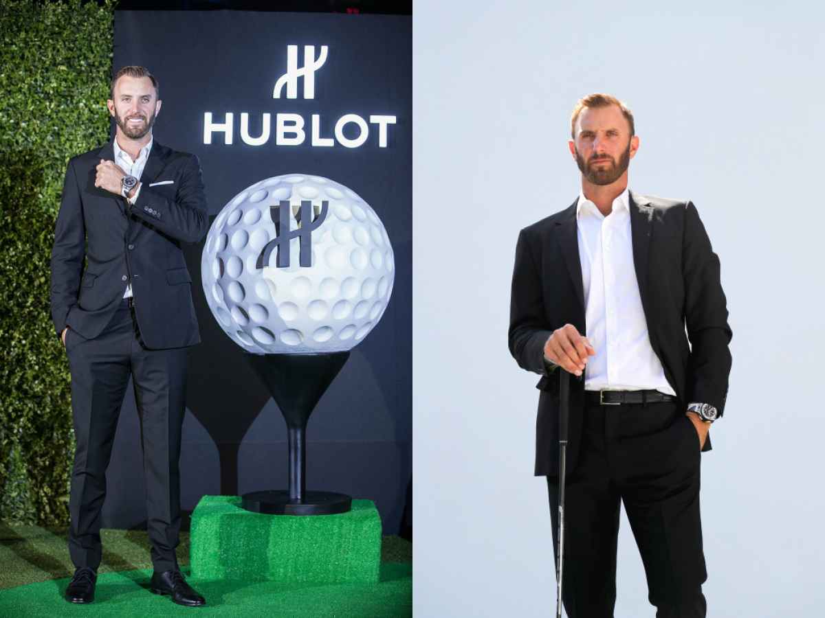 Dustin Johnson to promote Hublot's new golf watch