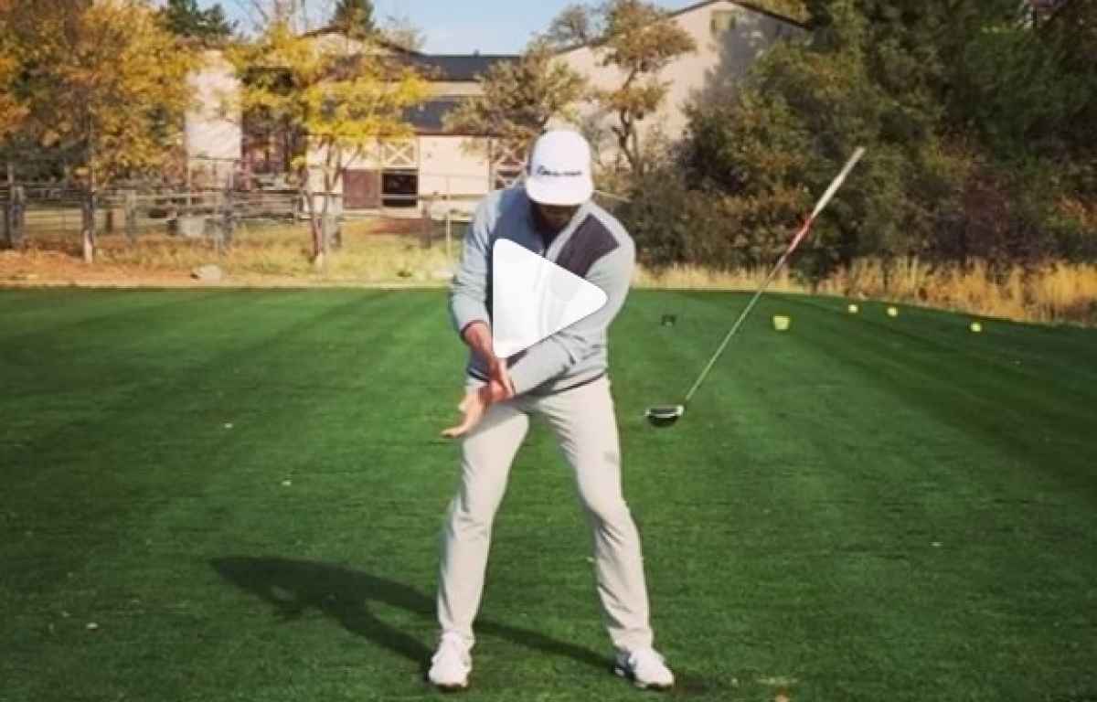 coolest golf swing in the world