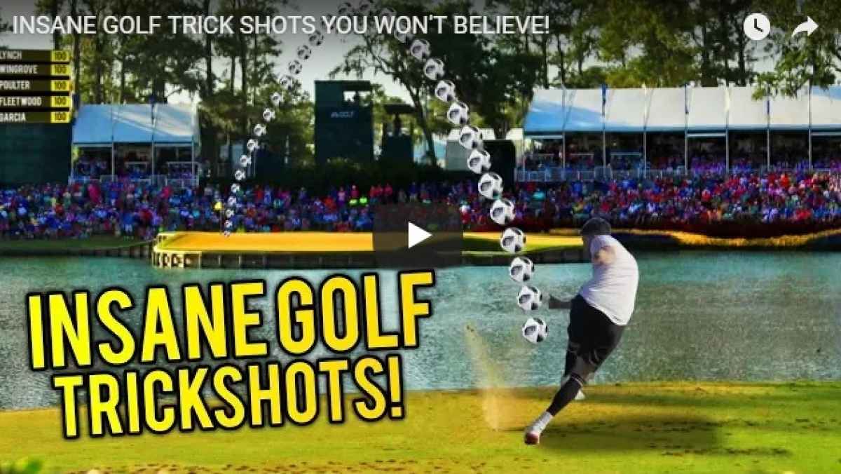 F2Freestylers join PGA Tour pros for epic golf trick shots at The Players