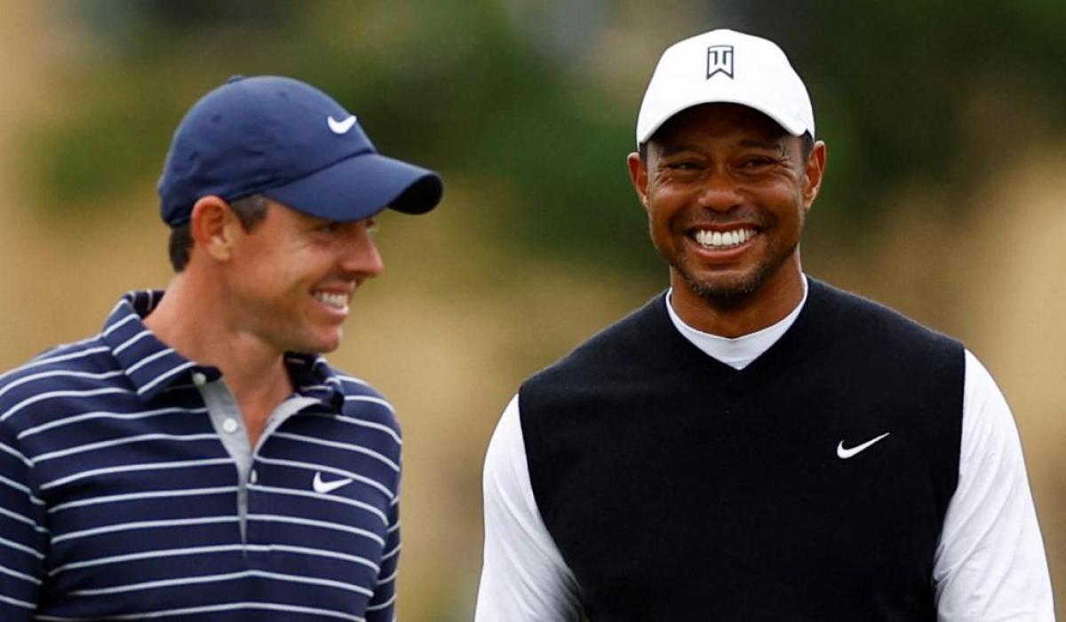 Tiger Woods and Rory McIlroy launch &quot;tech-infused&quot; golf league with PGA Tour