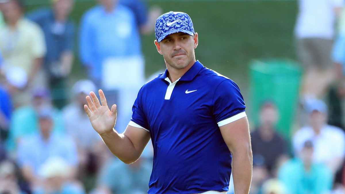 Brooks Koepka fires back at criticism to share lead at Masters