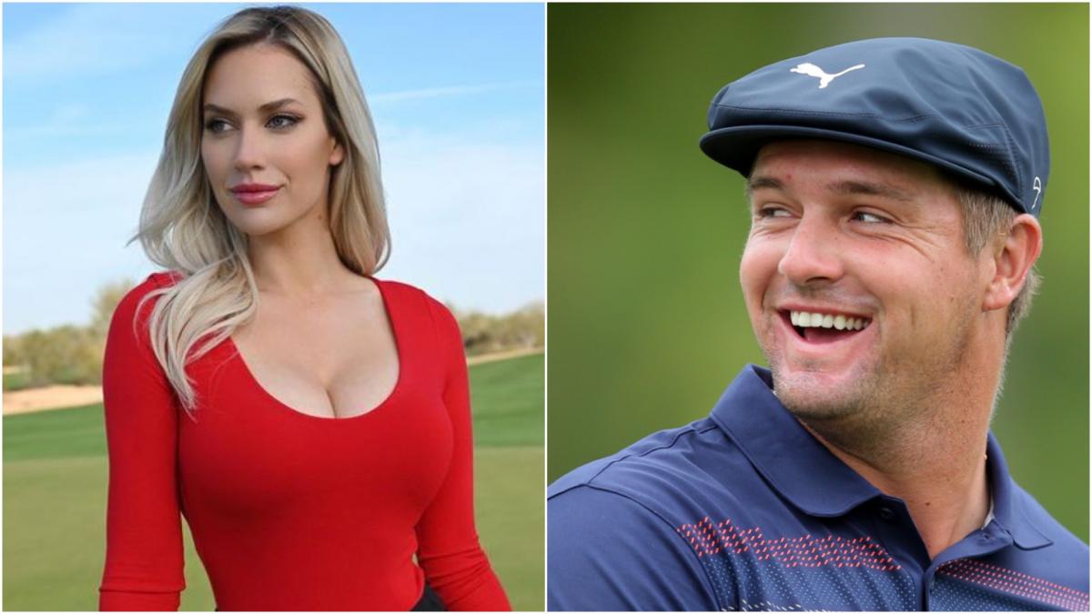 Paige Spiranac wears a sexy green dress at Augusta National as she shares  her picks for The Masters