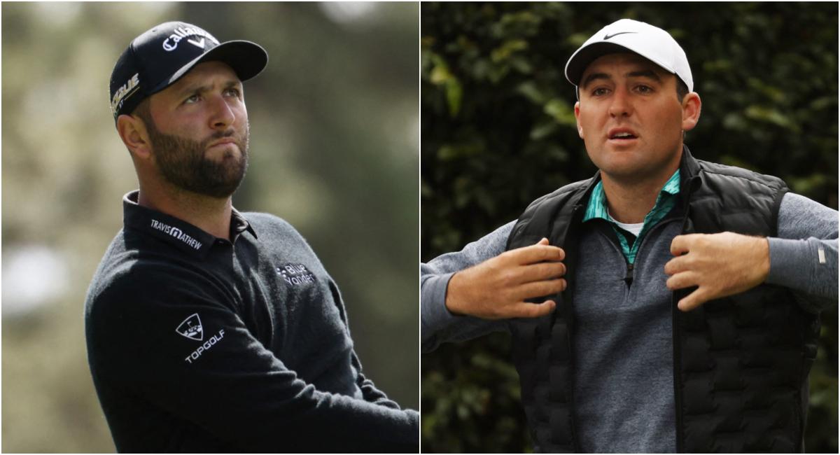 Golf fans crack Jon Rahm jokes after seeing Scottie Scheffler's new look