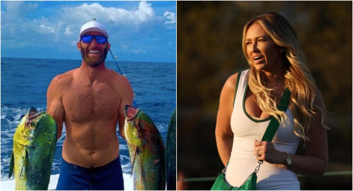 Dustin Johnson reels in TWO BIG ONES ahead of Paulina Gretzky