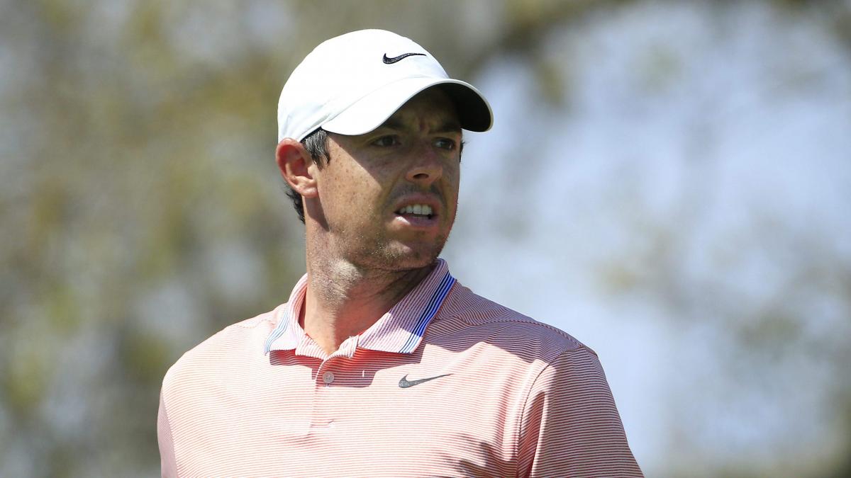 Rory McIlroy holes out from 73 yards for eagle as he takes Abu Dhabi lead