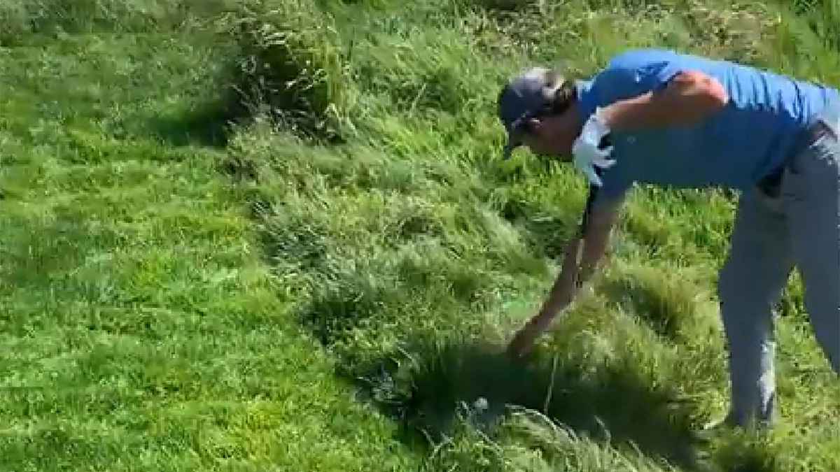 WATCH: Patrick Cantlay reveals how DEEP the rough is at Pebble Beach