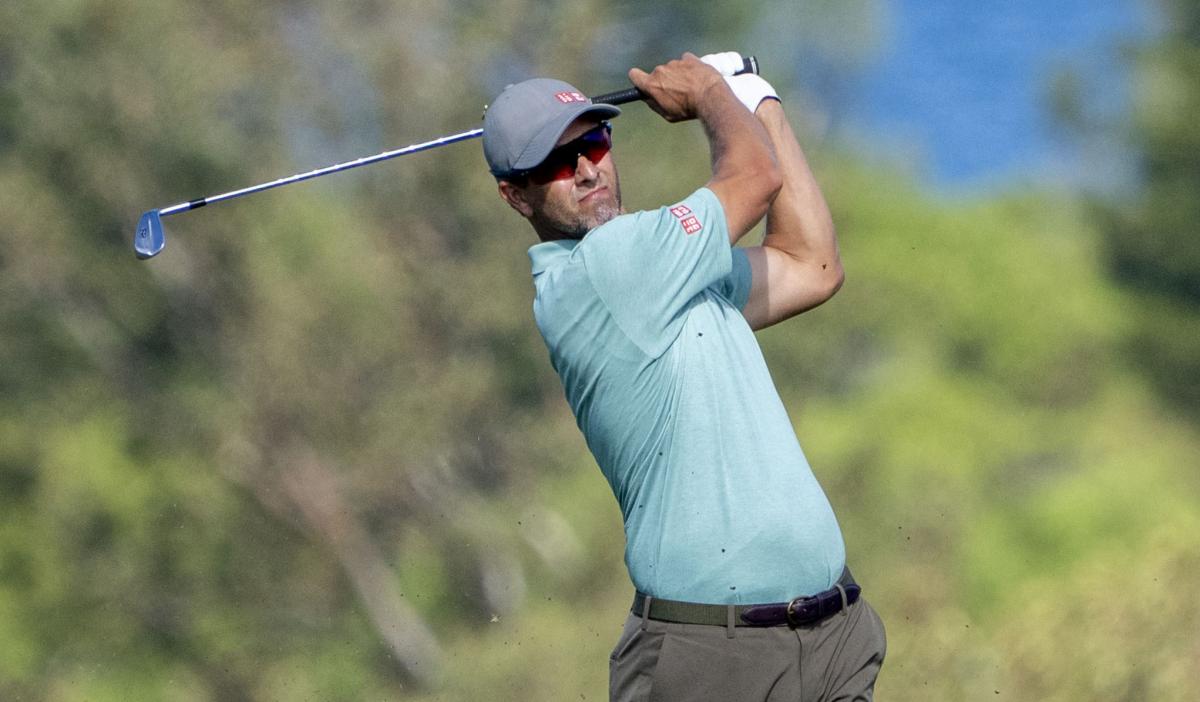 Adam Scott reveals AWKWARD moment golf legend was told to &quot;SIT DOWN&quot; at Masters