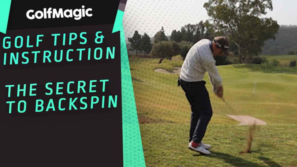 WATCH: How to increase backspin every time with your wedge...