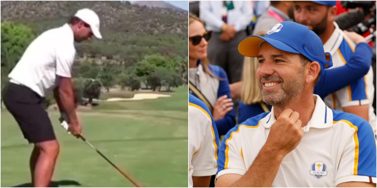 Rafael Nadal golf swing: Golf fans RIDICULE and Sergio Garcia offers his opinion