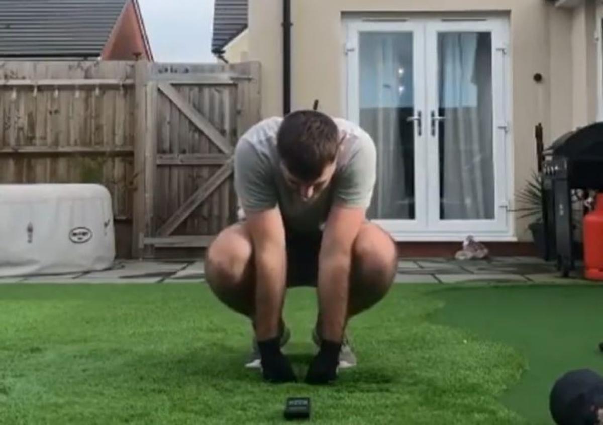 WATCH: Swing speed training goes HORRIBLY WRONG for this golfer!