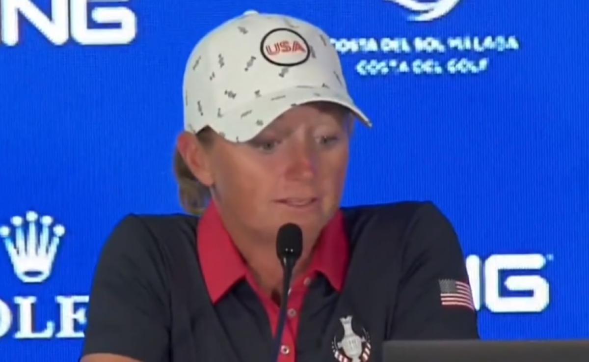 Stacy Lewis questions whether a playoff is better to determine the Solheim Cup?!