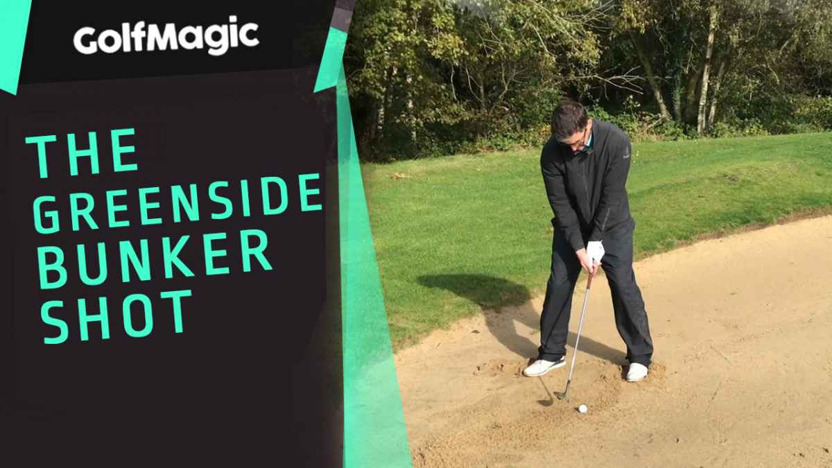 The perfect way to hit a greenside bunker shot