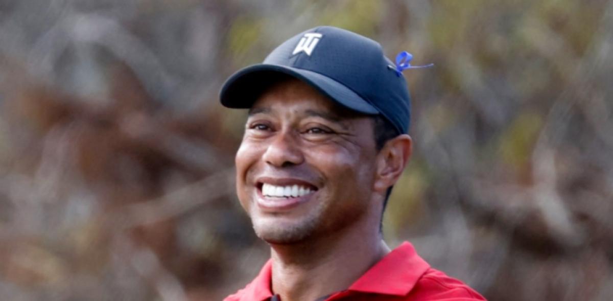 Tiger Woods spotted in LA wearing a hilarious (we think) Christmas gift
