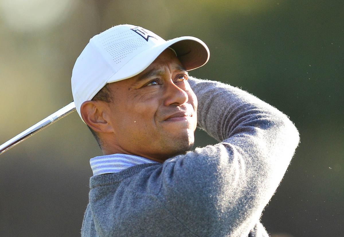 Some golf fans think Tiger Woods created the Nike swoosh by doing THIS!