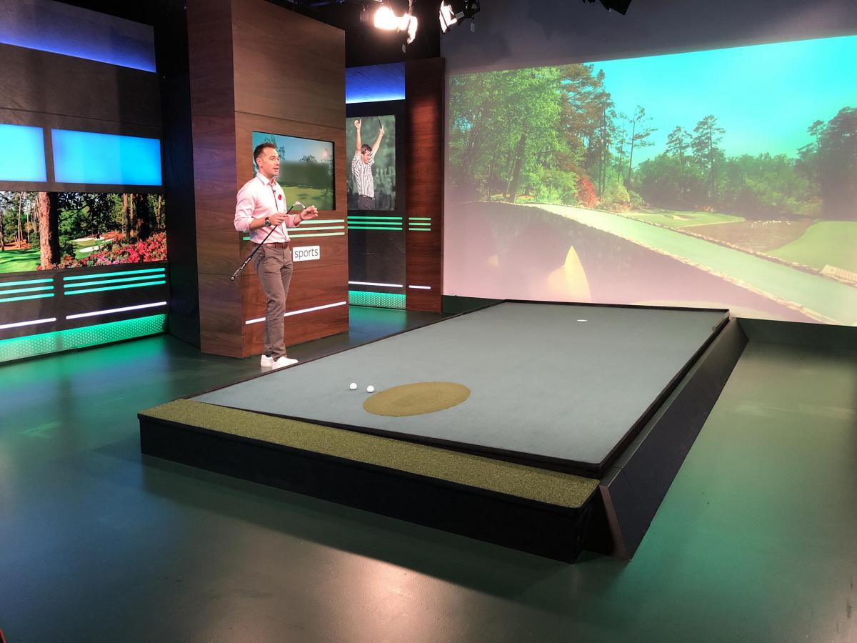 Sky Sports Golf TV coverage for The Masters includes Zen Green Stage GolfMagic