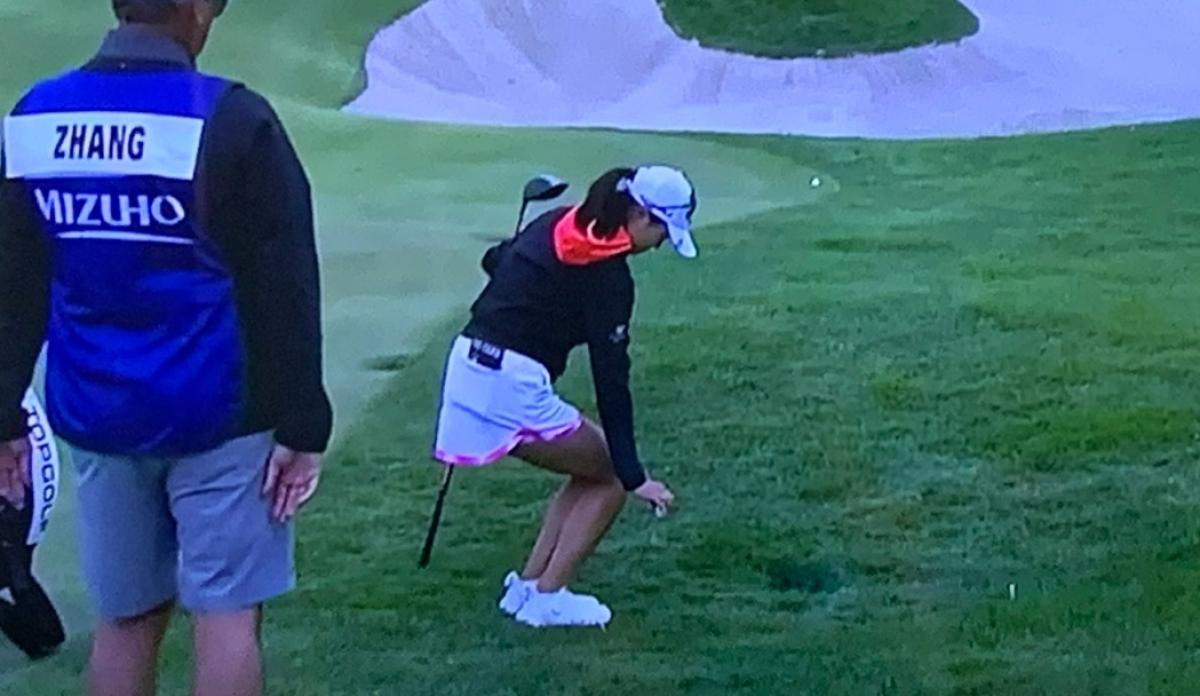 Golf fans question Rose Zhang&#039;s drop en route to debut LPGA Tour win